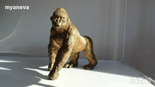 KARE Design , статуетка на горила . Артистична декорация за дома. , снимка 3 - Статуетки - 53527664
