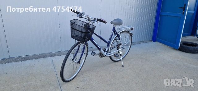 Дамски алуминиев велосипед HERCULES колело с кошница 28", снимка 11 - Велосипеди - 53780962