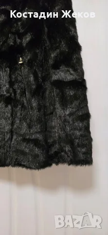  Ново . Дамско пухено палто. ZARA WOMAN. , снимка 7 - Палта, манта - 56047289