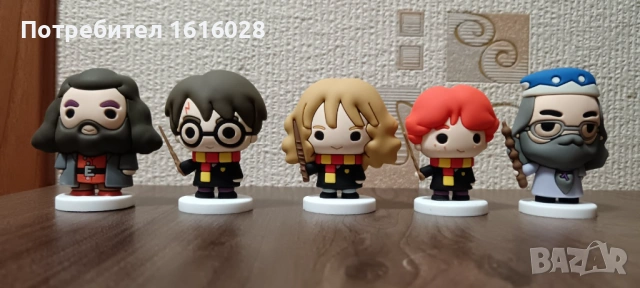 Комплект от 5 колекционерски фигурки Хари Потър., снимка 17 - Колекции - 46502298