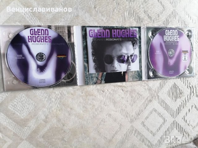 GLENN HUGHES - RESONATE CD+DVD Original, снимка 2 - CD дискове - 41001951