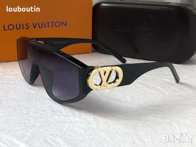 Louis Vuitton  2023 дамски мъжки слънчеви очила маска, снимка 8 - Слънчеви и диоптрични очила - 41125407