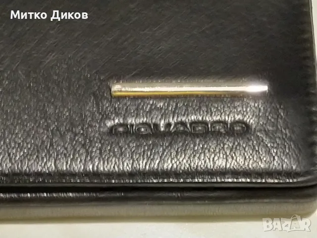 Калъвче за карти визитки ново марково на Дикуадро естествена кожа 103х66мм, снимка 2 - Портфейли, портмонета - 48969436