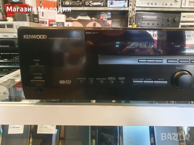 Ресийвър Kenwood KRF-V5010 5.1  5x50 wata В отлично техническо и визуално състояние., снимка 2 - Ресийвъри, усилватели, смесителни пултове - 41165583