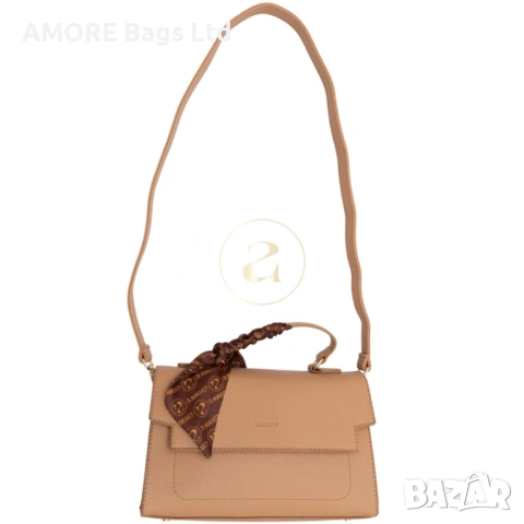 Ежедневна дамска чанта AMORE Celeste - Powder, снимка 5 - Чанти - 53583326