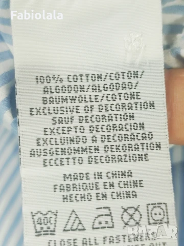 Hilfiger denim shirt L, снимка 4 - Ризи - 51150224