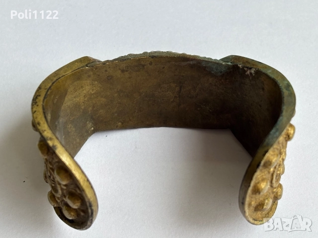 Възрожденска гривна рогатка, снимка 5 - Антикварни и старинни предмети - 51744510