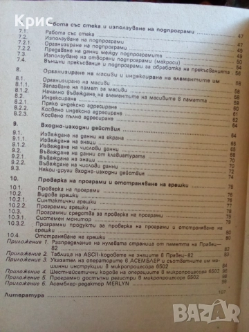книга Програмиране на асемблер , снимка 3 - Специализирана литература - 52522743