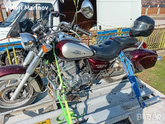 продава се мотор 250 кубика и ремарке, снимка 3 - Мотоциклети и мототехника - 53694257