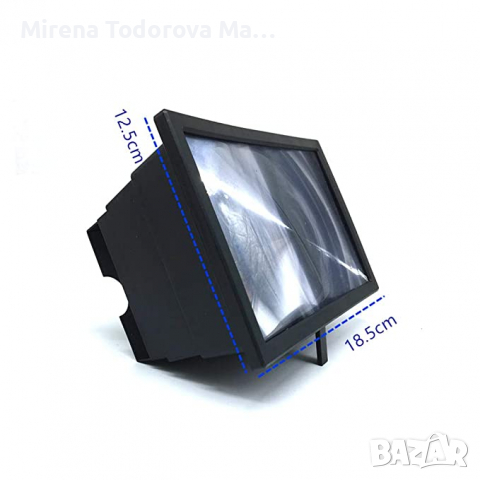 Прибиращ се 3D HD екран за мобилен телефон, лупа, снимка 2 - Друга електроника - 36327582