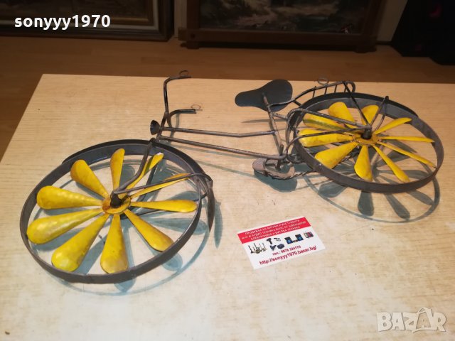 OLD BIKE-МЕТАЛНО КОЛЕЛО ВНОС ГЕРМАНИЯ 1809212053, снимка 3 - Антикварни и старинни предмети - 34177117