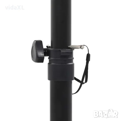 vidaXL Студийни стойки за мониторни тонколони, 2 бр, черни, стомана, снимка 6 - Тонколони - 56147673