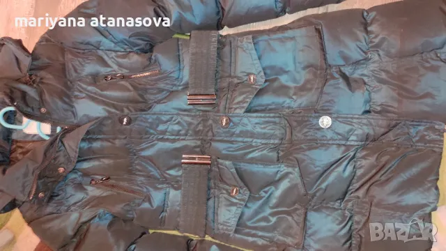 Дълго зимно яке - размер М, снимка 2 - Якета - 48434197