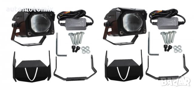 ХАЛОГЕН, LED BAR 2БР. С ЛУПА - 3396