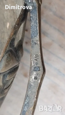 Посребрена бонбониера стил Арт Нуво, снимка 8 - Антикварни и старинни предмети - 53584557