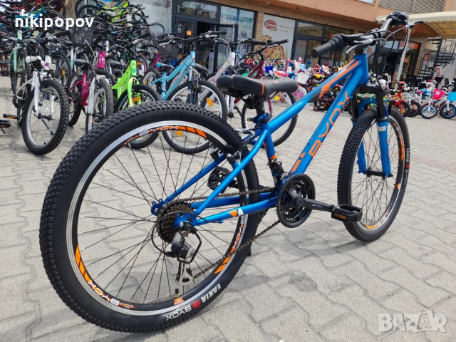 BYOX Велосипед 24" MASTER син, снимка 9 - Велосипеди - 53848612