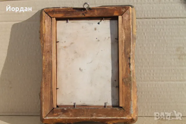 Европейска Икона рисувана върху порцелан, снимка 10 - Антикварни и старинни предмети - 47853887