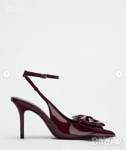 🌼 Обувки на ток на Zara , снимка 3 - Дамски обувки на ток - 53774353