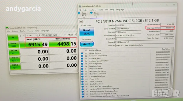  512GB SSD NVMe Western Digital PC SN810 M.2 2280 Gen4 x4 SSD, OEM диск за лаптоп компютър , снимка 2 - Твърди дискове - 55825710