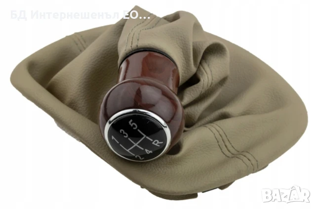 3B0711113E  Топка за скоростен лост и маншон, VW Passat B5 B5.5, 5 скорости, Махагон,