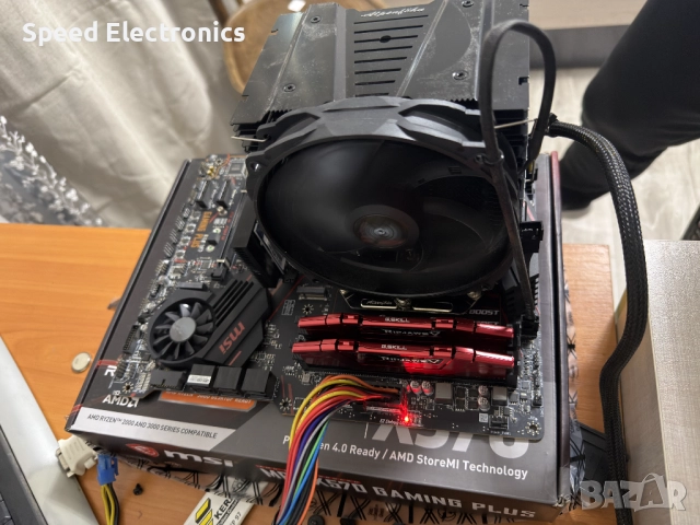 5800x3d +x570+32 gb рам , снимка 6 - Процесори - 52597081