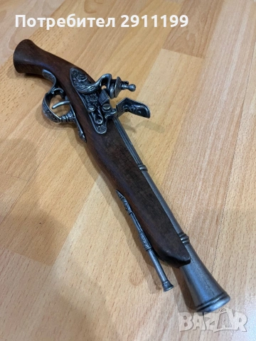 Реплика на кремъклия, снимка 3 - Антикварни и старинни предмети - 53814976