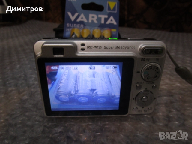 Sony Cybershot DSC W130 8,1MP, снимка 11 - Фотоапарати - 51971059