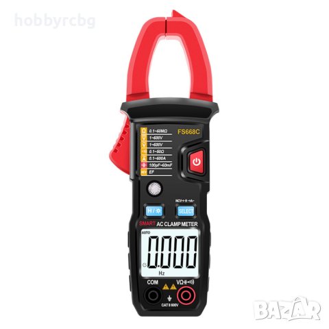 Амперклещи с NCV и измерване по 8 параметъра, снимка 1