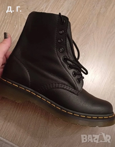 Черни боти естествена кожа, снимка 1