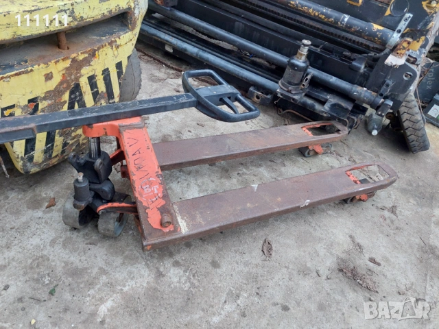 Палетна количка , снимка 4 - Подемници - 53124542