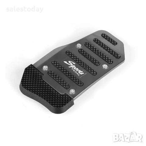 Подложки за педали, Универсални алуминиеви, Спортни подложки, 3бр, Черни, снимка 2 - Аксесоари и консумативи - 52489964