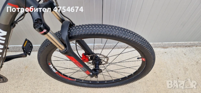 Алуминиев велосипед B"Twin Rockrider колело 27.5, снимка 7 - Велосипеди - 53725074