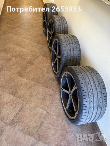 20” Оригинални джанти Schnitzer Type IV спорт пакет с гуми за BMW 3 4 5 6 7 X5 X6, снимка 2 - Гуми и джанти - 51614492
