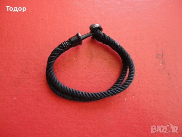 Страхотна мъжка гривна с котва Paul Hewitt, снимка 7 - Гривни - 52649787