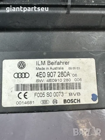 Модул Захранване за АУДИ AUDI A8 D3 4E0907280A, снимка 2 - Части - 49379157