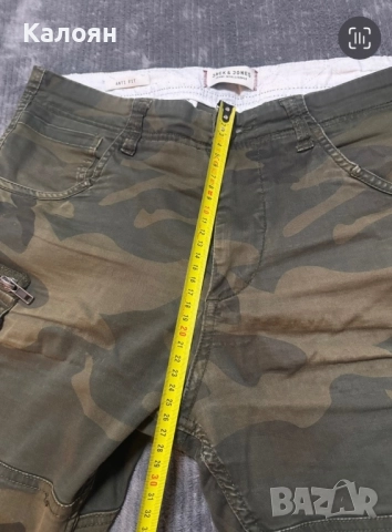 Jack & Jones камуфлажен панталон  , снимка 7 - Панталони - 52771117