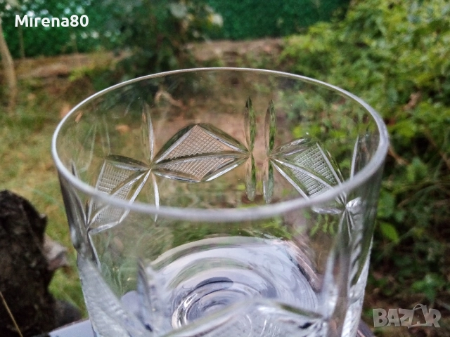 * Моника ромб * - кристален сервиз за вино !, снимка 4 - Сервизи - 51501876