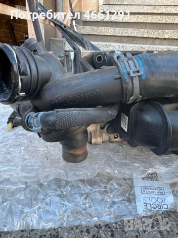 Термостат за двигател на Мерцедес Mercedes 2.2Cdi само за 40лв. A6512002800, снимка 2 - Части - 52554446