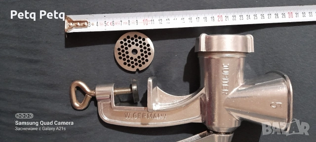 машина за мелене на месо и представка за сладкарски изделия , снимка 8 - Антикварни и старинни предмети - 53117268