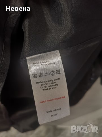 Официална Черна Рокля Естествена коприна, размер L, Monsoon, снимка 4 - Рокли - 40893741