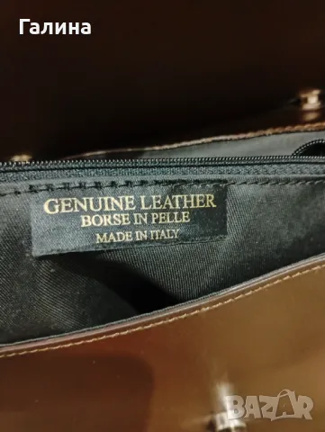 Чанта от естествена кожа, снимка 7 - Чанти - 50380963