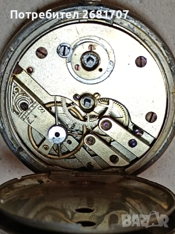 джобен сребърен часовник , снимка 6 - Джобни - 51375496