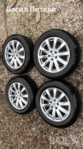 Гуми с джанти Honda, снимка 3 - Гуми и джанти - 53338052