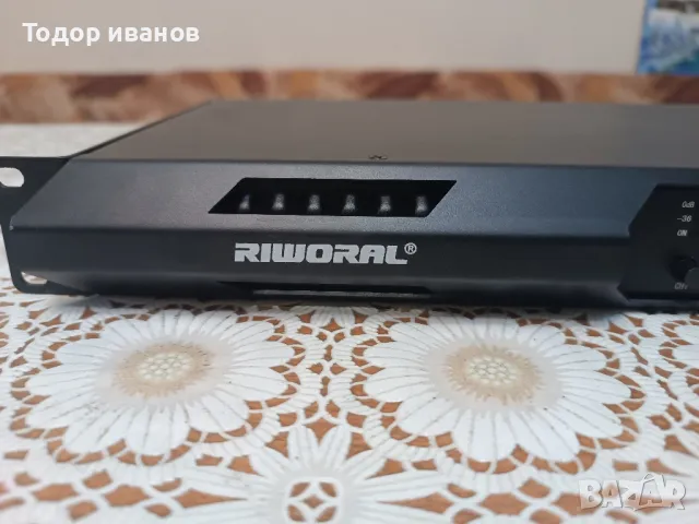 RiWORAL-4channel amp-ново, снимка 3 - Ресийвъри, усилватели, смесителни пултове - 47935642