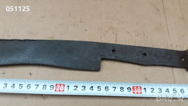 масивен кован възрожденски нож, каракулак , снимка 4 - Антикварни и старинни предмети - 49674814