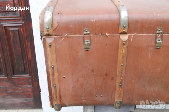 Стар куфар /1900-1930-та година/, снимка 16 - Антикварни и старинни предмети - 50447922