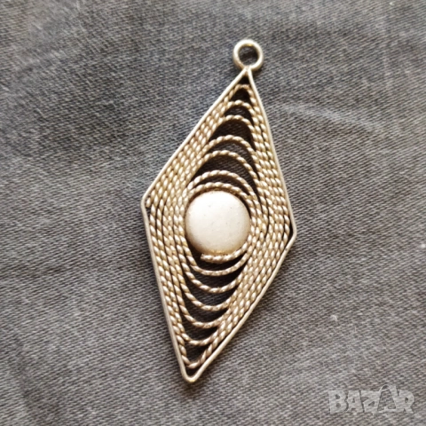 Старо сребърно колие, снимка 2 - Колиета, медальони, синджири - 53291697