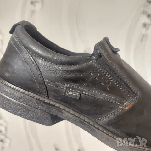 ECCO Turn GTX Slip-On номер 46 водоустойчиви обувки от естествена кожа , снимка 2 - Ежедневни обувки - 47668533
