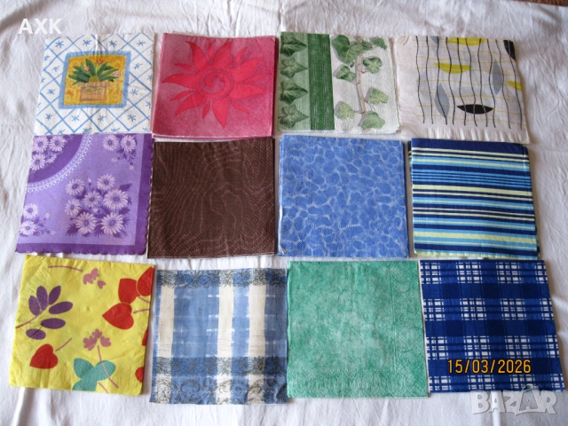 Салфетки колекция, снимка 11 - Други - 38036229