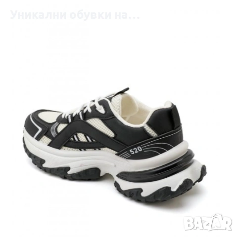 Маратонки в черно и бяло, снимка 3 - Маратонки - 53379184